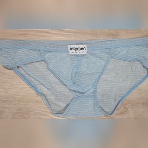 Sky Blue Men's Mesh Bikini